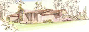 Ray Brandes Residence Project (1955)